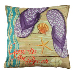 Aberto Design Cojín Multicolor 43 x 43 cm